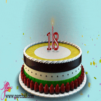 کلیپ تولد دیجیتال متن محور کد happy2216